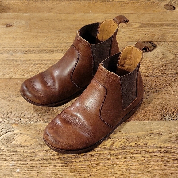 Adelisa & Co Espresso Viajero Chelsea Kids Boots - Picture 1 of 6